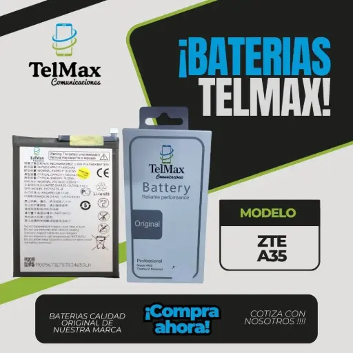 [BZA35O] BATERIA PARA ZTE A35 (E6718ZTE-B)(ORIGINAL)